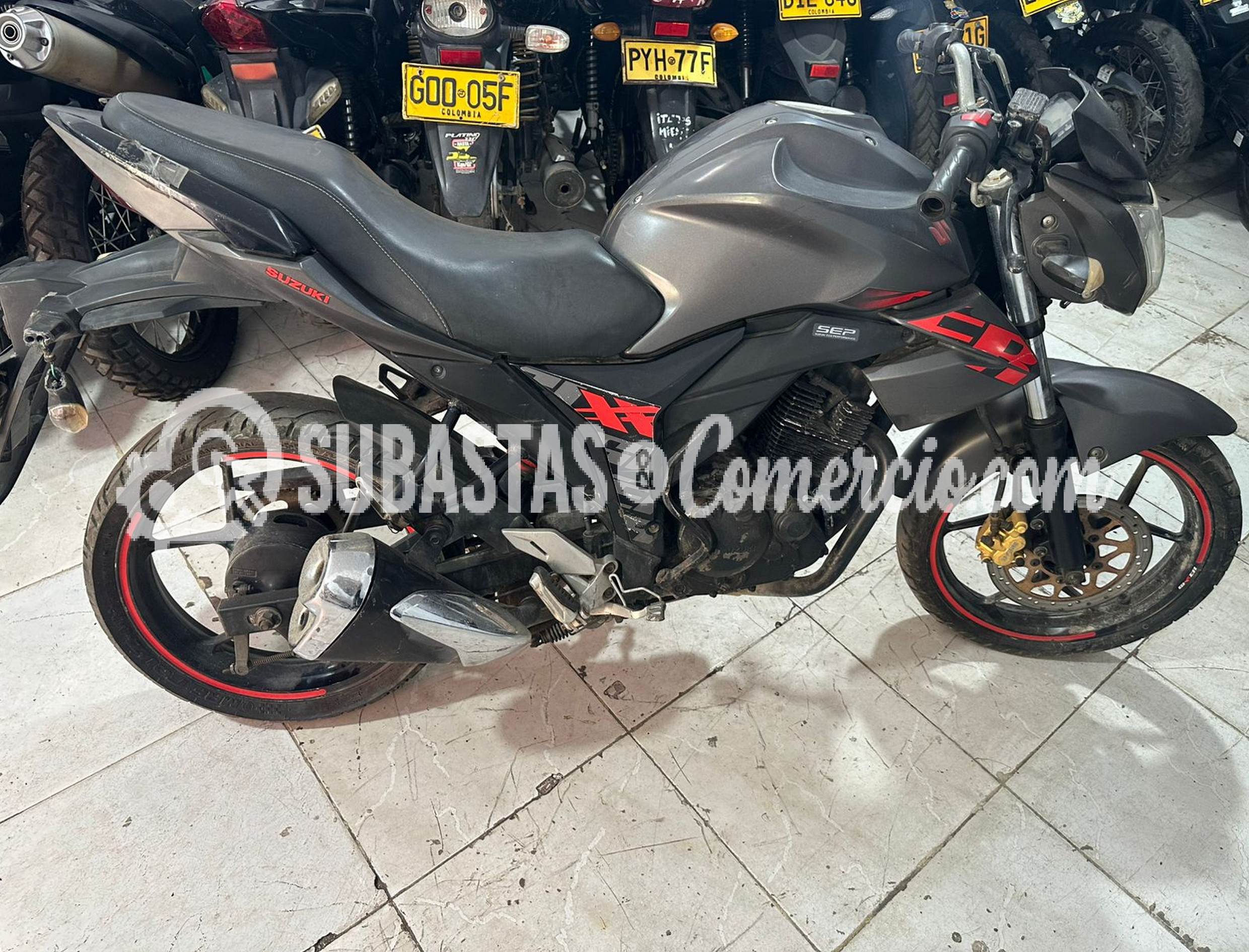 Motocicleta Suzuki Gixxer 150 mt 150cc Mod.2019 Placa - PBZ90E